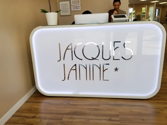 Dimensional Letters for Jacques Janine, a High-end Beauty Salon in Windermere